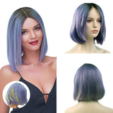 100% Remy Human Hair Lace Front Bob Wig