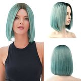 100% Remy Human Hair Lace Front Bob Wig