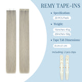 Tape-Ins Hair Extensions 20pcs